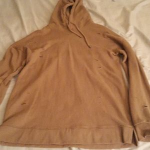 Forever 21 ripped hoodie